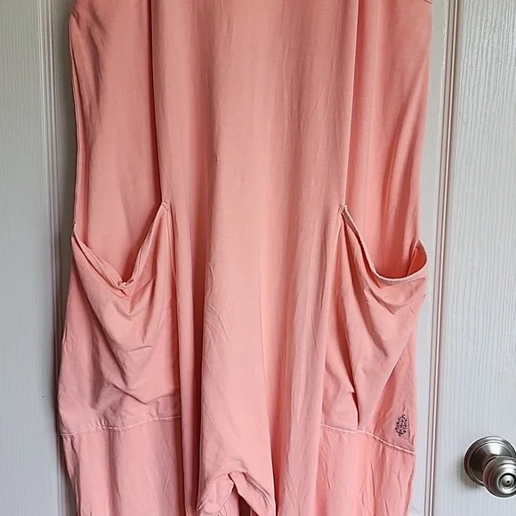 NWOT Free People FP MOVEMENT Hot Shot Onesie Melon size L - Picture 11 of 16